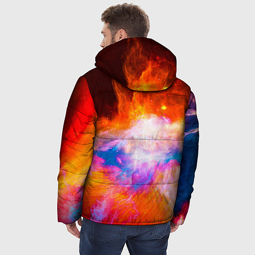 Мужская зимняя куртка Space / 3D-Черный – фото 4