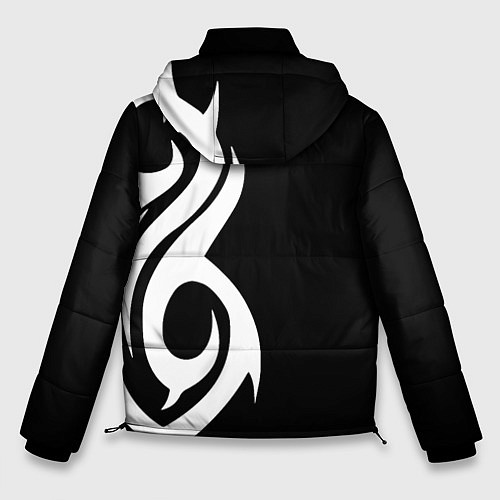 Мужская зимняя куртка Slipknot 6 / 3D-Красный – фото 2