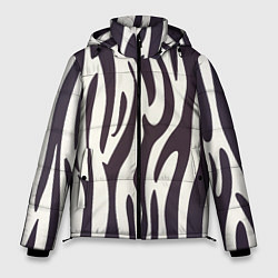 Куртка зимняя мужская Я зебра, цвет: 3D-красный