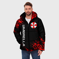 Куртка зимняя мужская UMBRELLA CORP, цвет: 3D-красный — фото 2