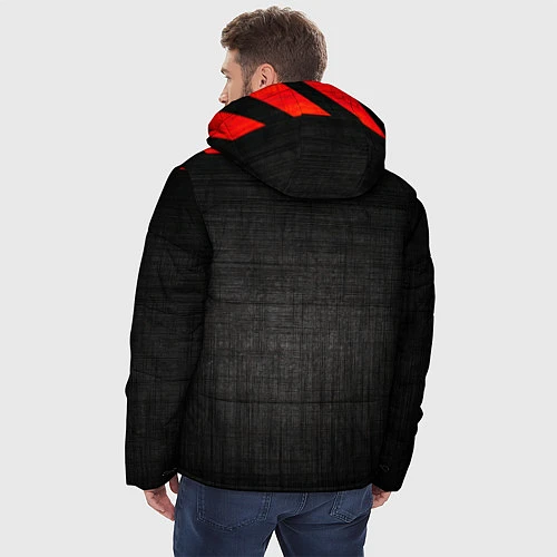 Мужская зимняя куртка MITSUBISHI / 3D-Черный – фото 4