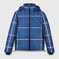 Куртка зимняя мужская Шотландка, цвет: 3D-светло-серый