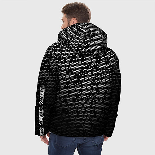 Мужская зимняя куртка RobloxOko / 3D-Черный – фото 4