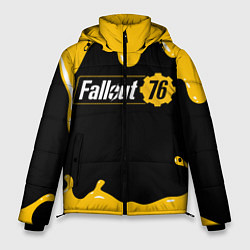 Куртка зимняя мужская FALLOUT76, цвет: 3D-черный