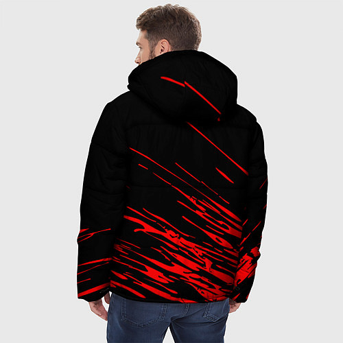 Мужская зимняя куртка Umbrella Corporation / 3D-Черный – фото 4
