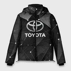 Куртка зимняя мужская TOYOTA, цвет: 3D-черный