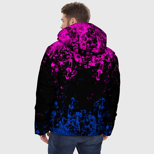Мужская зимняя куртка BRAWL STARS SPROUT / 3D-Черный – фото 4