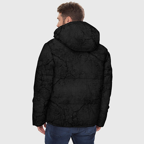 Мужская зимняя куртка КоронаВирус / 3D-Черный – фото 4