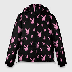 Куртка зимняя мужская Playboy, цвет: 3D-черный