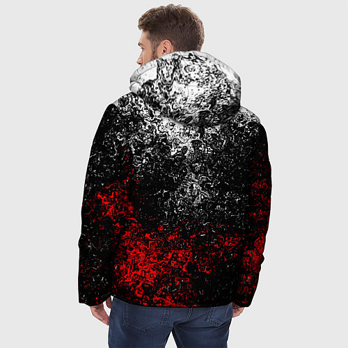 Мужская зимняя куртка Predator / 3D-Черный – фото 4