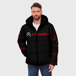 Куртка зимняя мужская CITROЁN, цвет: 3D-черный — фото 2