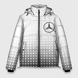 Куртка зимняя мужская Mercedes-Benz, цвет: 3D-светло-серый