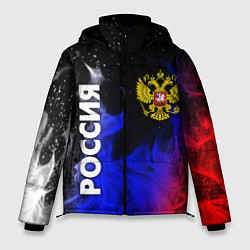 Куртка зимняя мужская РОССИЯ, цвет: 3D-черный