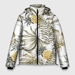 Куртка зимняя мужская Тропики хаки, цвет: 3D-красный