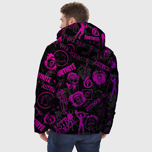 Мужская зимняя куртка TRAVIS SCOTT / 3D-Черный – фото 4