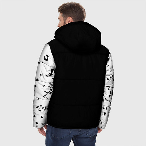 Мужская зимняя куртка SABATON / 3D-Черный – фото 4