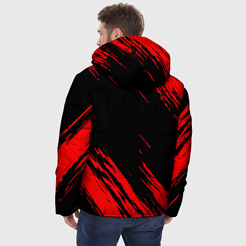 Мужская зимняя куртка СССР / 3D-Черный – фото 4