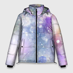 Куртка зимняя мужская Звездное небо, цвет: 3D-красный