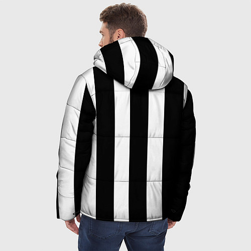 Мужская зимняя куртка Охота / 3D-Черный – фото 4