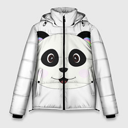Куртка зимняя мужская Panda, цвет: 3D-черный