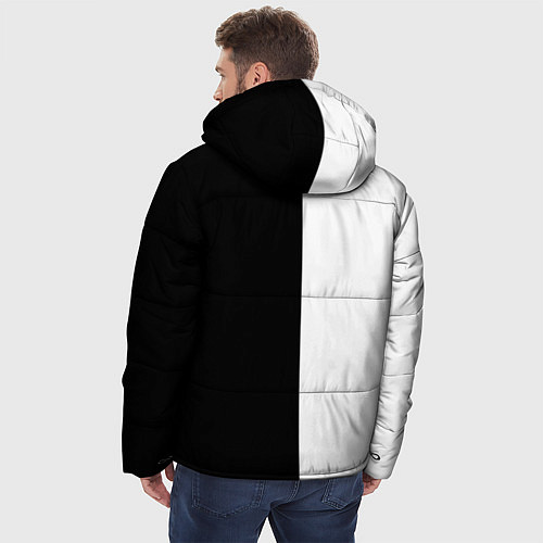 Мужская зимняя куртка Лягуха / 3D-Черный – фото 4