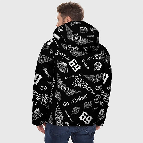 Мужская зимняя куртка 6IX9INE / 3D-Черный – фото 4
