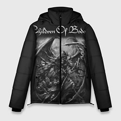 Куртка зимняя мужская Children of Bodom 16, цвет: 3D-красный
