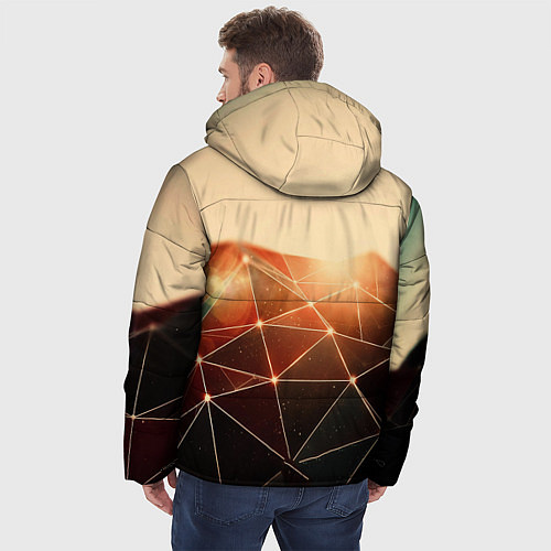 Мужская зимняя куртка ABSTRACT DIGITAL / 3D-Черный – фото 4