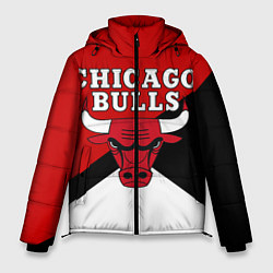 Куртка зимняя мужская CHICAGO BULLS, цвет: 3D-черный