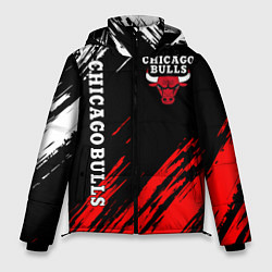 Куртка зимняя мужская CHICAGO BULLS, цвет: 3D-черный