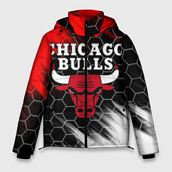 Куртка зимняя мужская CHICAGO BULLS, цвет: 3D-черный