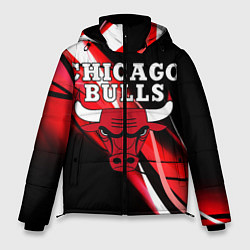 Куртка зимняя мужская CHICAGO BULLS, цвет: 3D-черный