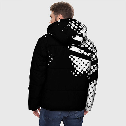 Мужская зимняя куртка Valorant / 3D-Черный – фото 4