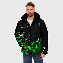Куртка зимняя мужская VALORANT VIPER, цвет: 3D-черный — фото 2
