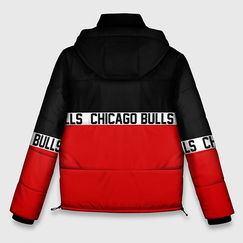 Мужская зимняя куртка CHICAGO BULLS / 3D-Красный – фото 2