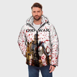 Куртка зимняя мужская GOD OF WAR, цвет: 3D-черный — фото 2