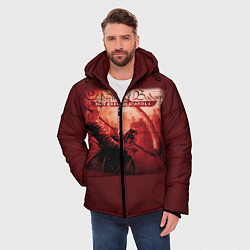 Куртка зимняя мужская Children of Bodom 28, цвет: 3D-красный — фото 2