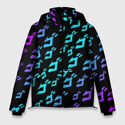 Куртка зимняя мужская JOJOS BIZARRE ADVENTURE, цвет: 3D-черный