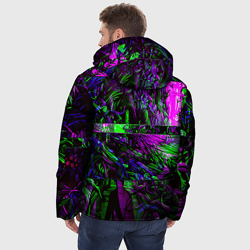 Мужская зимняя куртка VALORANT GAME / 3D-Черный – фото 4