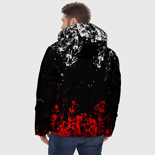 Мужская зимняя куртка VALORANT / 3D-Черный – фото 4