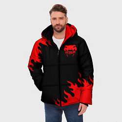 Куртка зимняя мужская VENUM SPORT, цвет: 3D-черный — фото 2