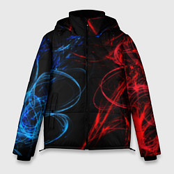 Куртка зимняя мужская SMOKE COLOR, цвет: 3D-черный