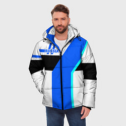 Куртка зимняя мужская Russia, цвет: 3D-черный — фото 2