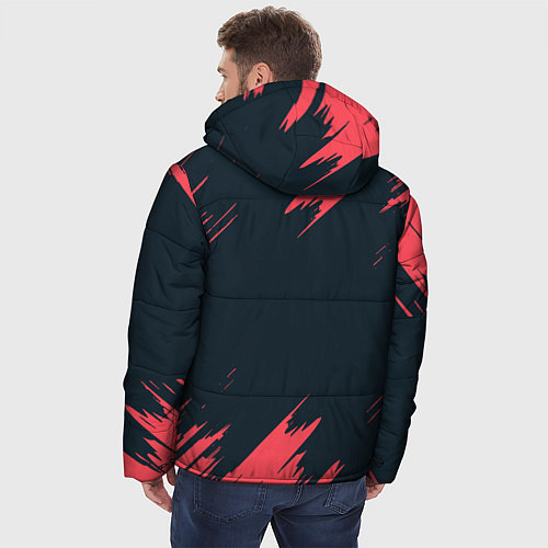 Мужская зимняя куртка Valorant / 3D-Черный – фото 4