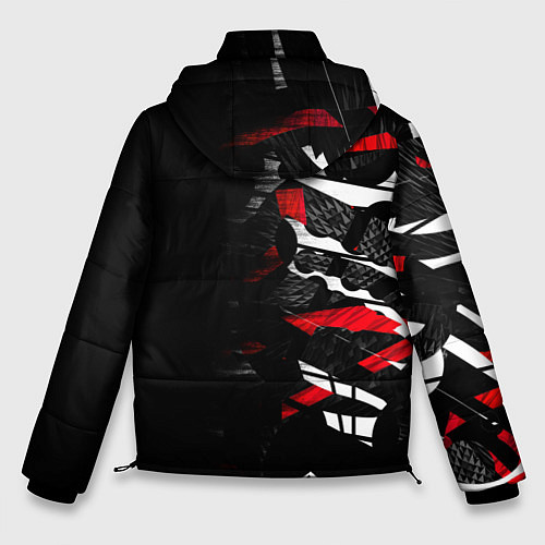 Мужская зимняя куртка Анархия / 3D-Красный – фото 2