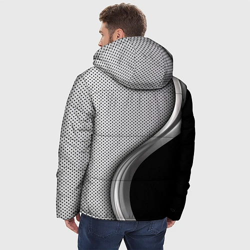 Мужская зимняя куртка VOLVO / 3D-Черный – фото 4