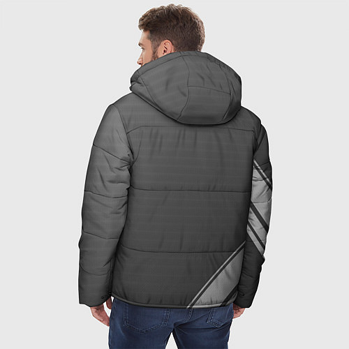 Мужская зимняя куртка JUVENTUS / 3D-Черный – фото 4