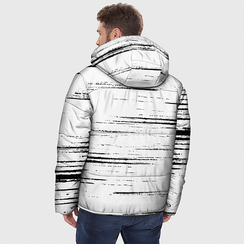 Мужская зимняя куртка РЕЗКИЕ ШТРИХИ / 3D-Черный – фото 4