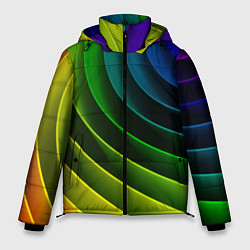 Куртка зимняя мужская Color 2058, цвет: 3D-черный
