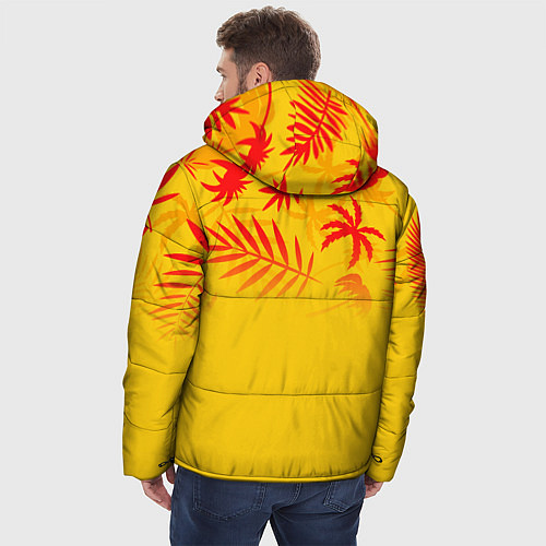 Мужская зимняя куртка BRAWL STARS SALLY LEON В ЛЕТО / 3D-Черный – фото 4